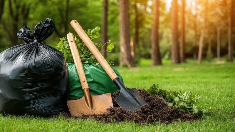 Spring Lawn Cleanup detail